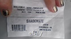 Shademate 33264 Universal 3 Bow Bimini Top & Boot Silver 58 1/2 L X 68 W Boat