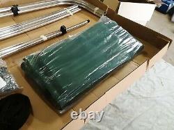 Shademate 4-Bow Sunbrella Bimini Top, 8'L x 54H, 91-96 Wide, Green 1809