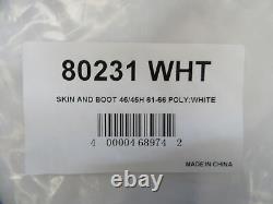 Shademate 80231 Bimini Top And Boot 46/45h 61-66 White Poly Marine Boat
