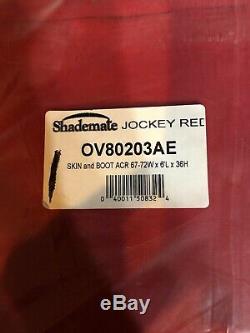 Shademate Bimini Top & Boot Fabric OV80203AE ACR 67-72W x 6L x 36H Jockey Red