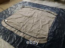 Shademate Bimini Top Sunbrella Fabric Only, 2-Bow 5'6L, 42H, 61-66W, Gray 16
