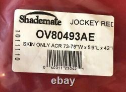Shademate Bimini Top Sunbrella Skin Only, 2-Bow 5'6L, 42H, 73-78W-OV80493AE-NEW