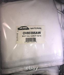 Shademate OV80395AW Natural Replacem Sunbrella Bimini Top Storage Boot-97-102
