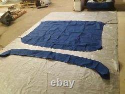 Shademate Polyester 3-Bow Bimini Top 6'L x 54''H 91''-96''W, Royal Blue 993