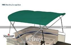 Summerset 4 Bow Bimini Replacement Top, Canvas Only 96L x 96W Teal