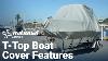 T Top Boat Cover Product Features Windstorm Cooltech National Covers