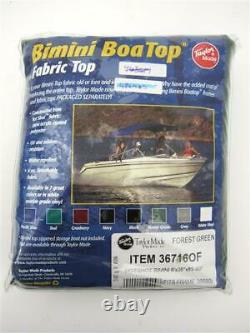 Taylor Made Bimini Hot Shot Boat Top Cover 85-90 6'L x 36H x 85-90W Forest