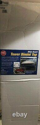 Taylor Made Wake Board Tower Bimini Top 62129-48L 16T 60Hunter Green W Frame