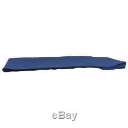 VidaXL 3 Bow Bimini Top Sturdy Weather Resistant Blue 6'x6.4'x4.6' Boat Cover